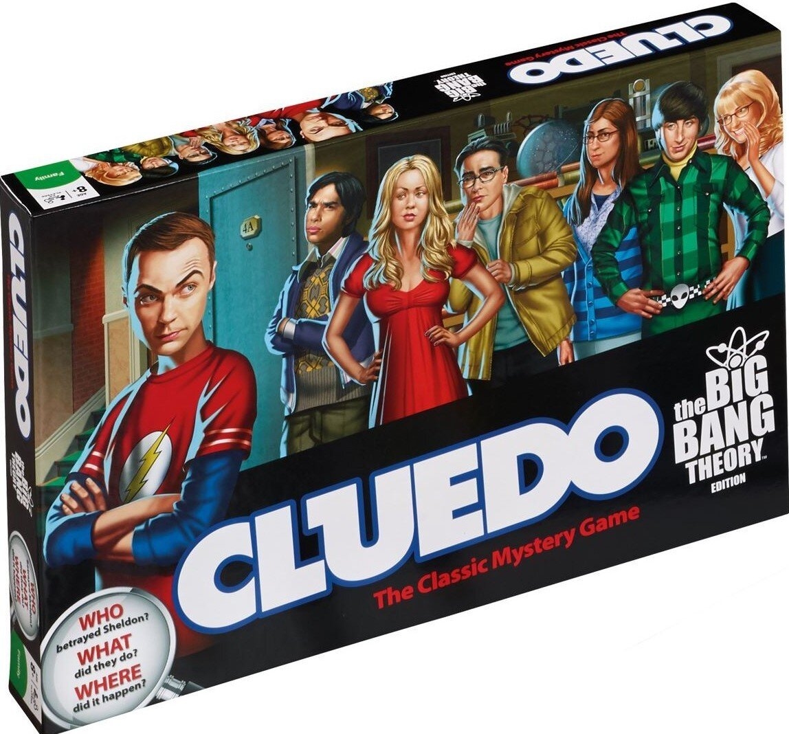 Настольная игра Cluedo: The Big Bang Theory (Clue: Теория Большого взрыва)  купить недорого с доставкой по Украине | интернет магазин Geekach Shop