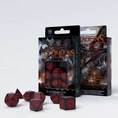 Набор кубиков Dragons Dice Set: Onyx (7)