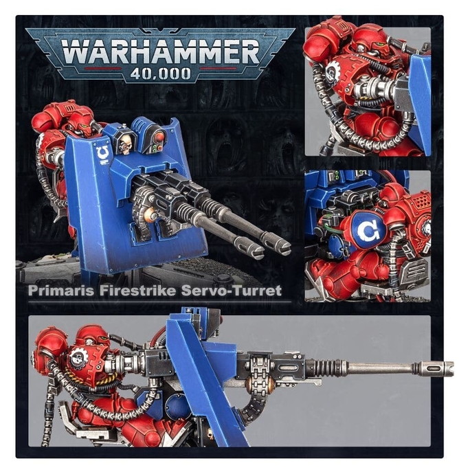 Space Marines Primaris Firestrike Servo-Turret Warhammer 40000