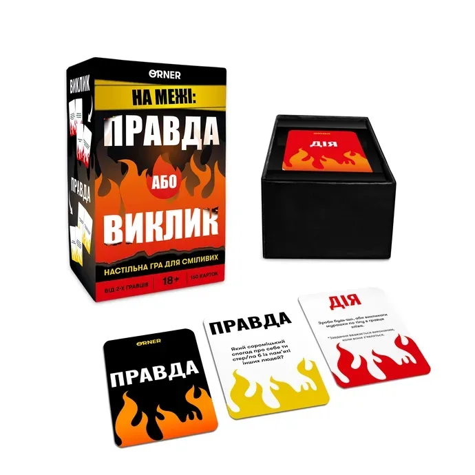 Карты игры На грани Правда или Вызов