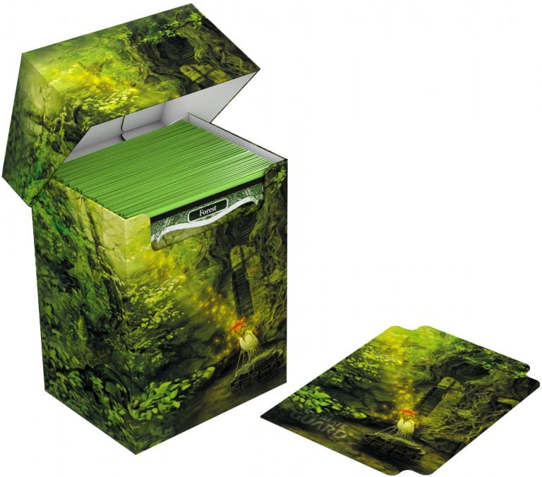 Коробочка для карт Ultimate Guard Deck Case 80+ Lands Edition - Forest 2