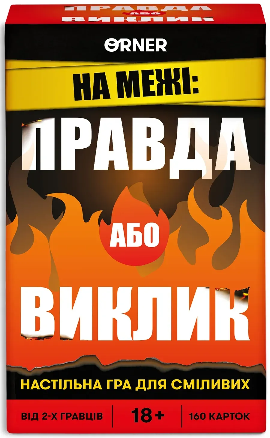 Настільна гра На межі Правда або Виклик
