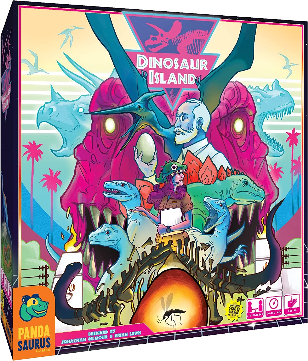 Настольная игра Dinosaur Island (Остров Динозавров) купить недорого с  доставкой по Украине | интернет магазин Geekach Shop