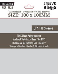 Протектори Sleeve Kings (100x100 mm) Etherfields Compatible (110 шт)