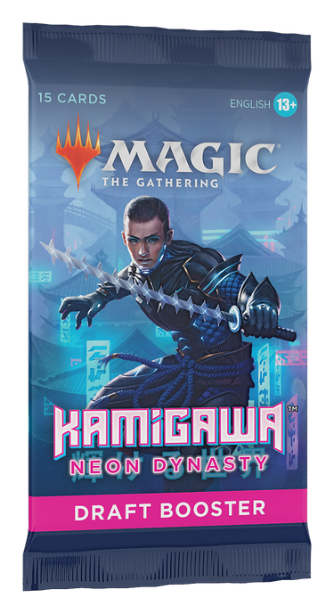 Дисплей драфт-бустеров Kamigawa: Neon Dynasty Magic The Gathering АНГЛ