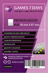 Протекторы Games7Days (56 х 87 мм) Premium USA (50 шт)