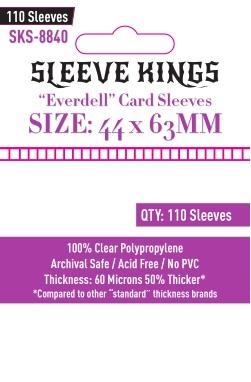 Протектори Sleeve Kings (44x63mm) "Etherfields Mini Compatible" Sleeves (110 шт)