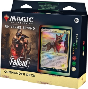 Commander Deck Scrappy Survivors Fallout Magic The Gathering АНГЛ