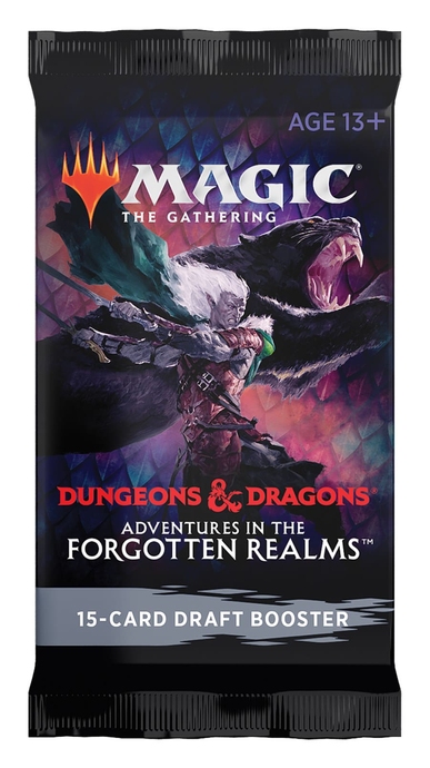 Драфт-бустер Adventures in the Forgotten Realms Magic The Gathering АНГЛ