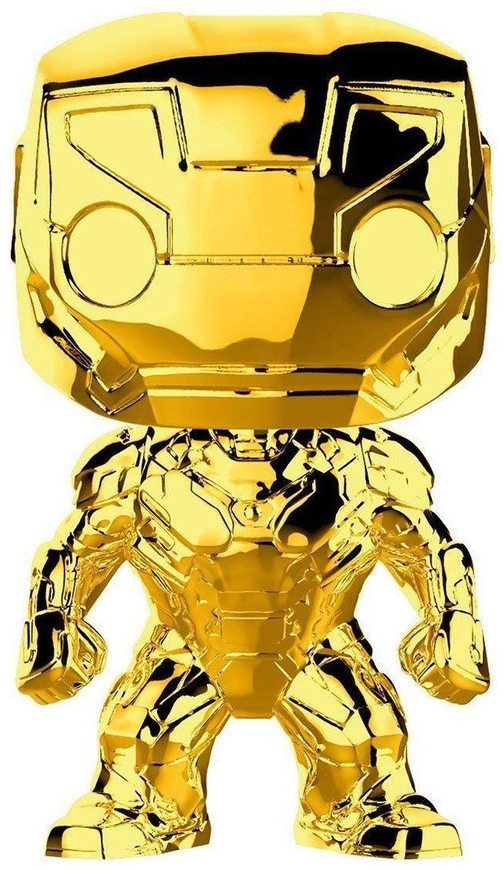 Железный человек золотой - Funko POP Marvel: Marvel Studios 10 - Iron Man (Gold Chrome)