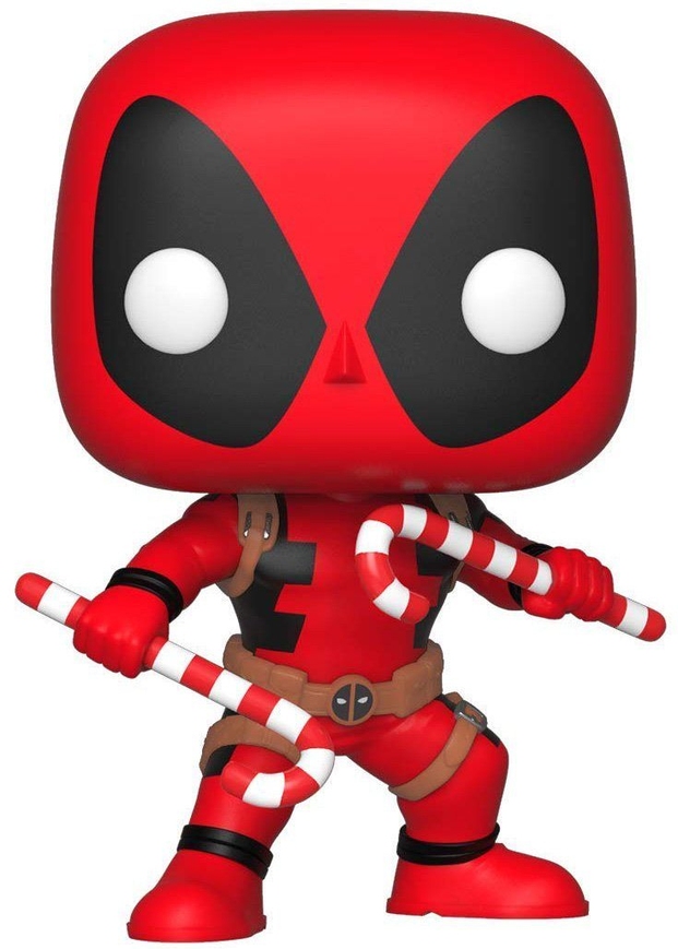Дедпул з цукерками - Funko POP Marvel: Holiday - Deadpool with Candy Canes