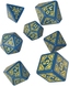 Набір кубиків Arcade Blue & yellow Dice Set (7)