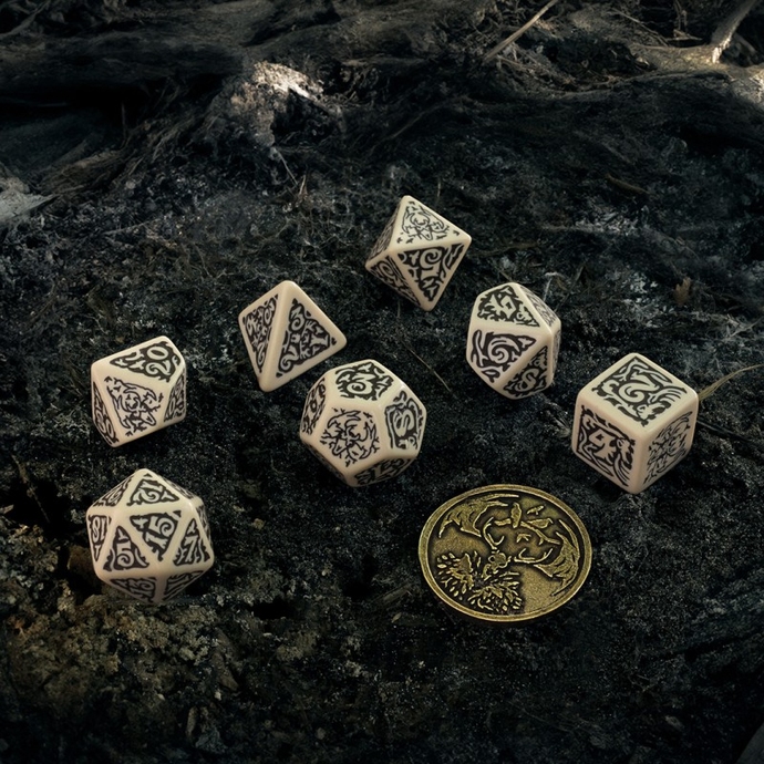 Набор кубиков The Witcher Dice Set. Leshen - The Master of Crows (7)