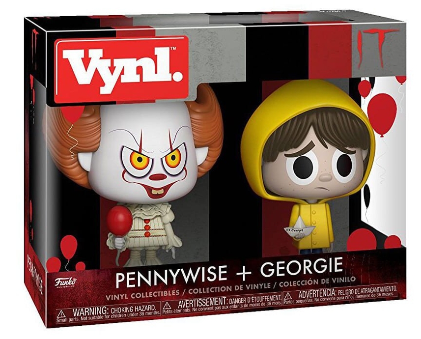 Пеннівайз та Джорджі - Funko Vynl IT (2017): PENNYWISE + GEORGIE