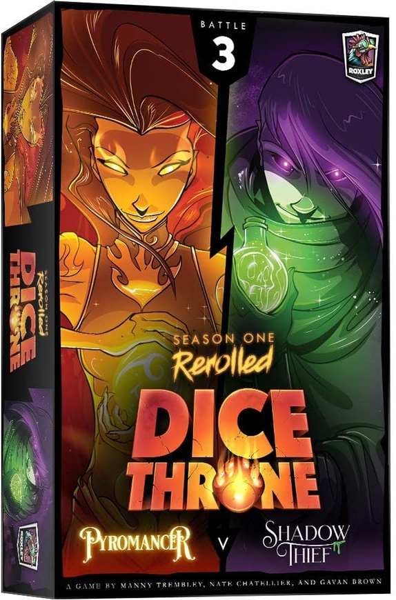 Dice Throne: Season 1 Rerolled - Pyromancer vs Shadow Thief