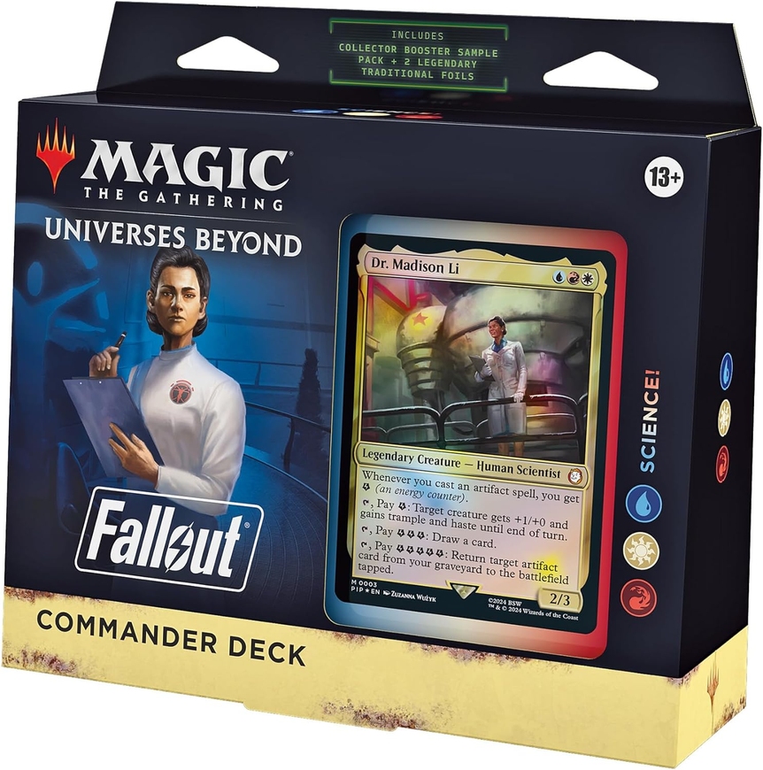 Commander Deck Science! Fallout Magic The Gathering АНГЛ
