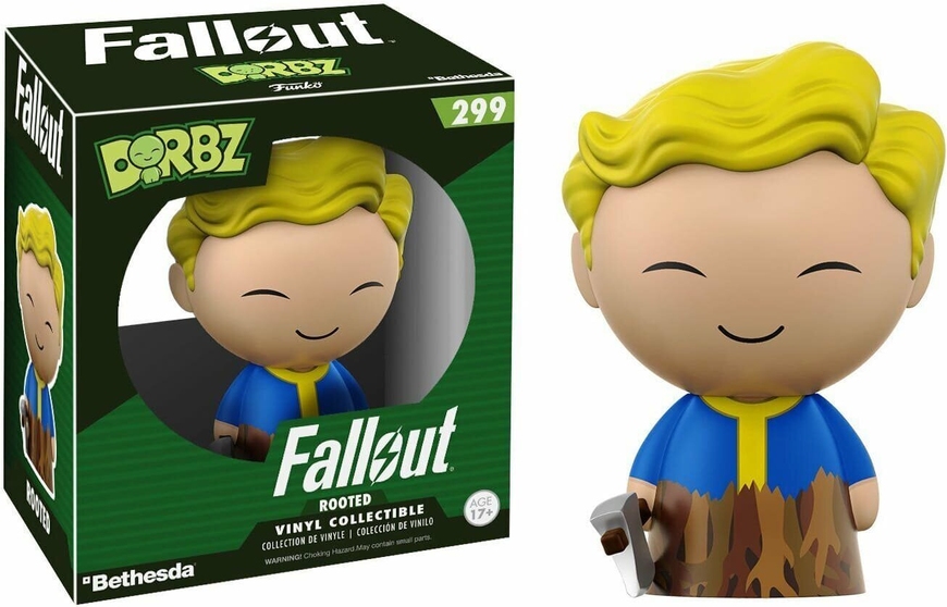 Волт-Бой - Funko Dorbz Games #299: Fallout: VAULT BOY ROOTED