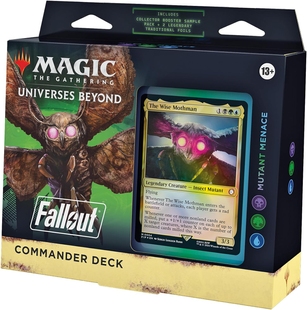 Commander Deck Mutant Menace Fallout Magic The Gathering АНГЛ