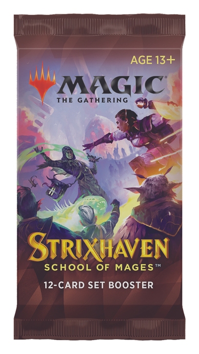 Бустер выпуска Set Booster Strixhaven: School of Mages Magic The Gathering АНГЛ