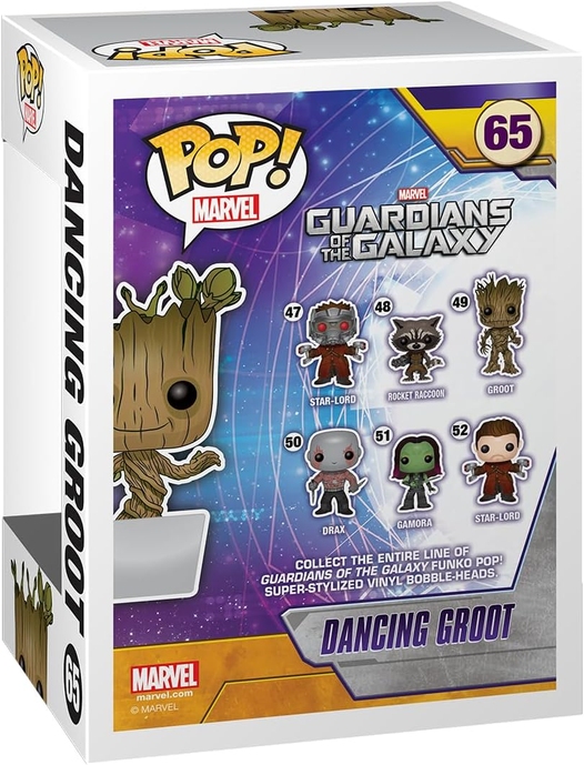 Танцующий Грут - Funko POP Marvel #65: Guardians of the Galaxy 3 - Dancing Groot