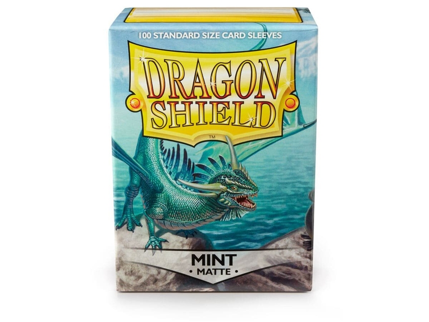 Протекторы Dragon Shield Sleeves: matte Mint (100 шт, 66x91)