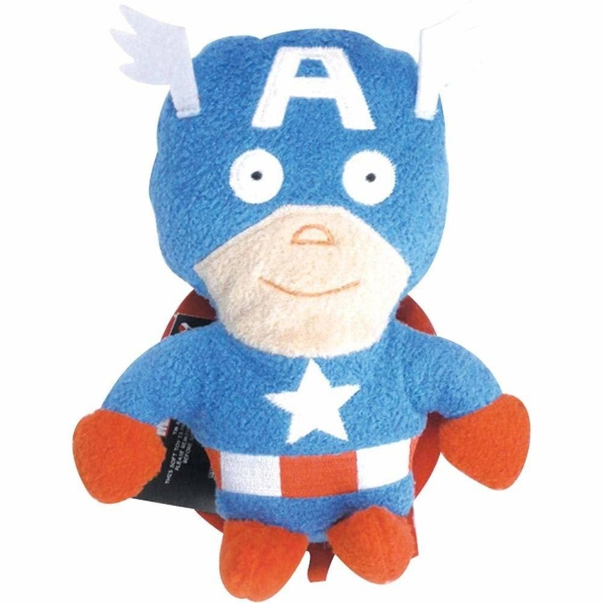Плюшевая игрушка Капитан Америка (Captain America) Footzeez Marvel