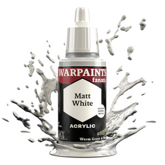 Краска Acrylic Warpaints Fanatic Matt White