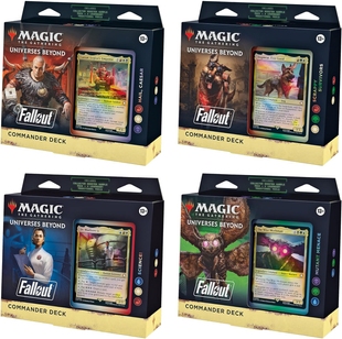 Набор Fallout Commander Decks Magic The Gathering АНГЛ