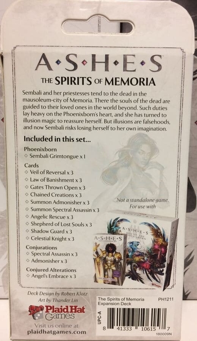 Ashes: Rise of the Phoenixborn - The Spirits of Memoria Expansion