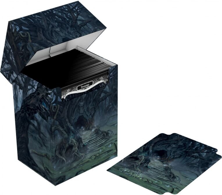 Коробочка для карт Ultimate Guard Deck Case 80+ Lands Edition - Swamp 2