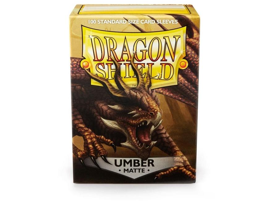 Протектори Dragon Shield Sleeves: matte Umber (100 шт, 66x91)