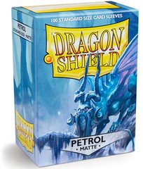 Протекторы Dragon Shield Sleeves: matte Petrol (100 шт, 66x91)