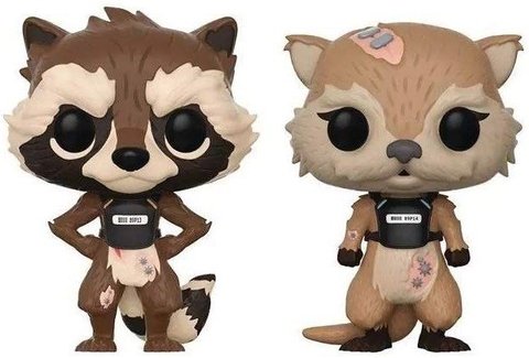 Funko pop rocket sales and lylla