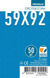 Протектори Games7Days (59 x 92 мм) Premium Euro Size (50 шт)