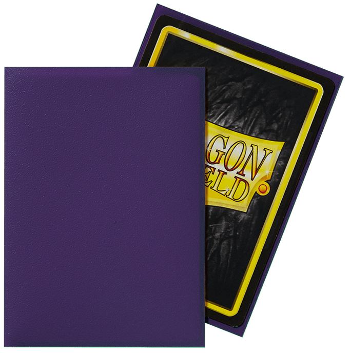 Протекторы Dragon Shield Sleeves: matte Purple (100 шт, 66x91)