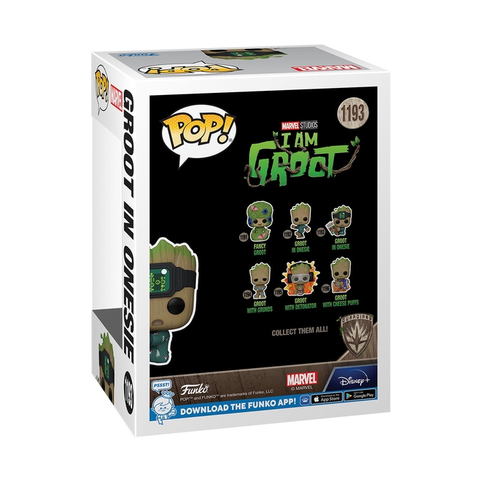 Грут с книгой - Funko POP Marvel I am Groot #1193: Groot with Book