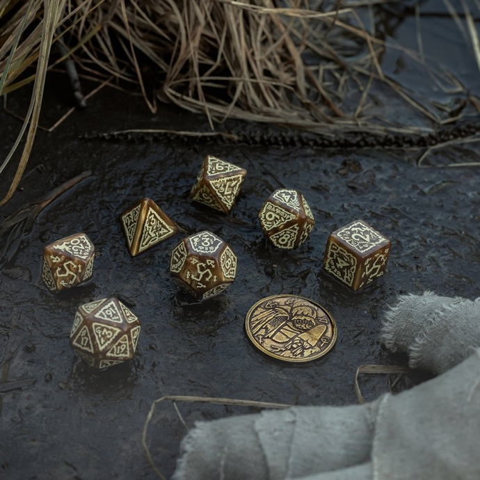 Набор кубиков The Witcher Dice Set. Crones - Weavess (7)