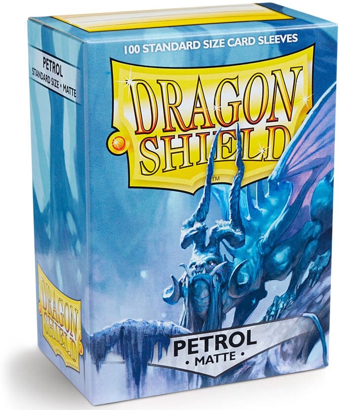 Протектори Dragon Shield Sleeves: matte Petrol (100 шт, 66x91)