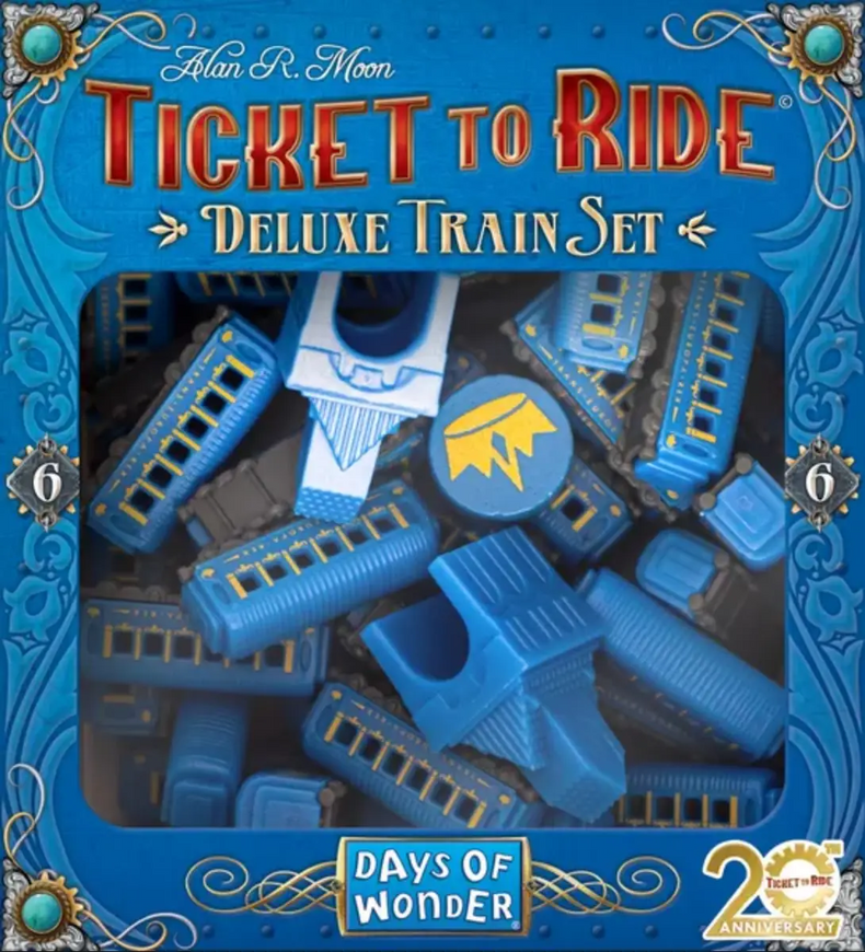 Промонабір Блакитний (Ticket to Ride: Deluxe Train Set - The Blue Passenger Car)