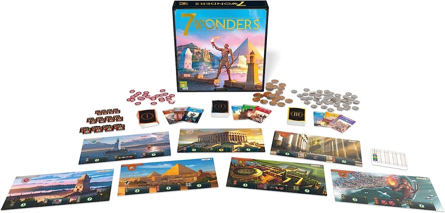 7 Wonders 2nd Edition на французском