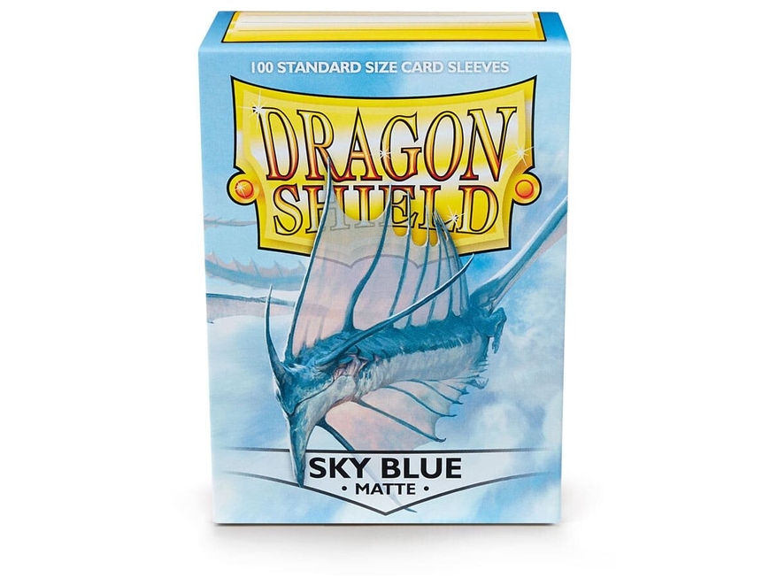 Протектори Dragon Shield Sleeves: matte Sky Blue (100 шт, 66x91)