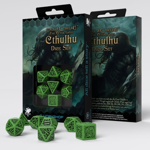 Набір кубиків COC The Outer Gods Cthulhu Dice Set (7)