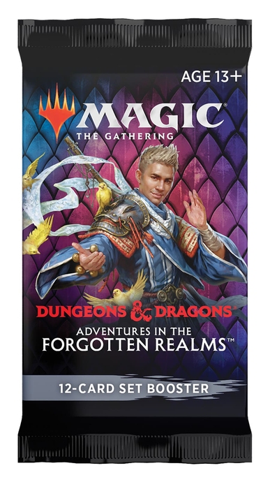 Дисплей бустеров выпуска Adventures in the Forgotten Realms Magic The Gathering АНГЛ