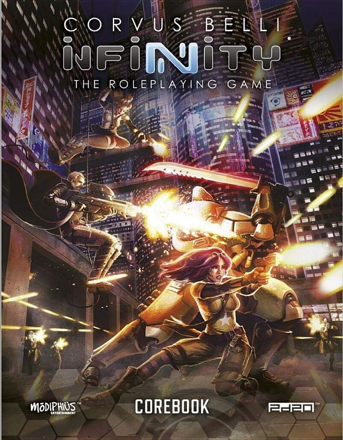 Infinity RPG Full Color Core Book (hardcover)