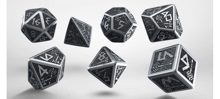 Набір кубиків Metal Dwarven Dice Set (7)