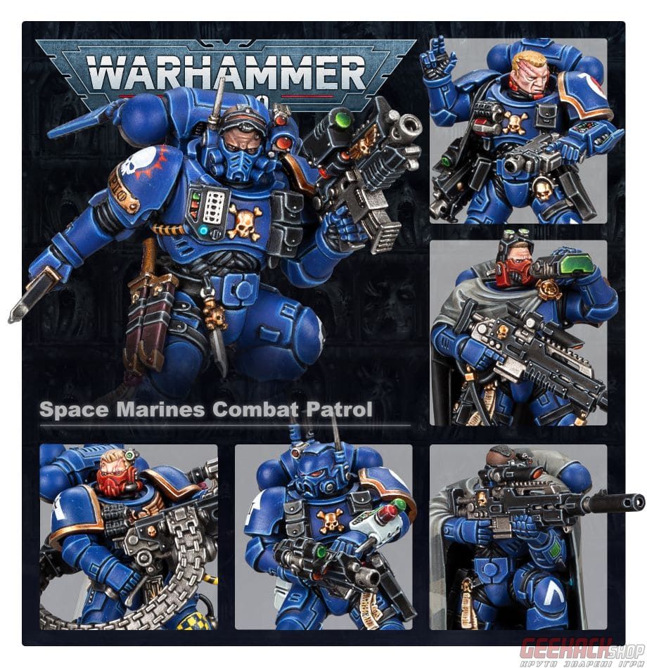 Combat Patrol: Space Marines Warhammer 40000 купить недорого с ...