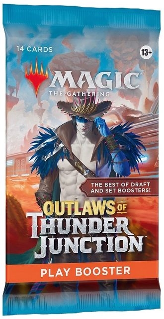 Дисплей бустерів випуску Play Booster Outlaws of Thunder Junction Magic The Gathering АНГЛ