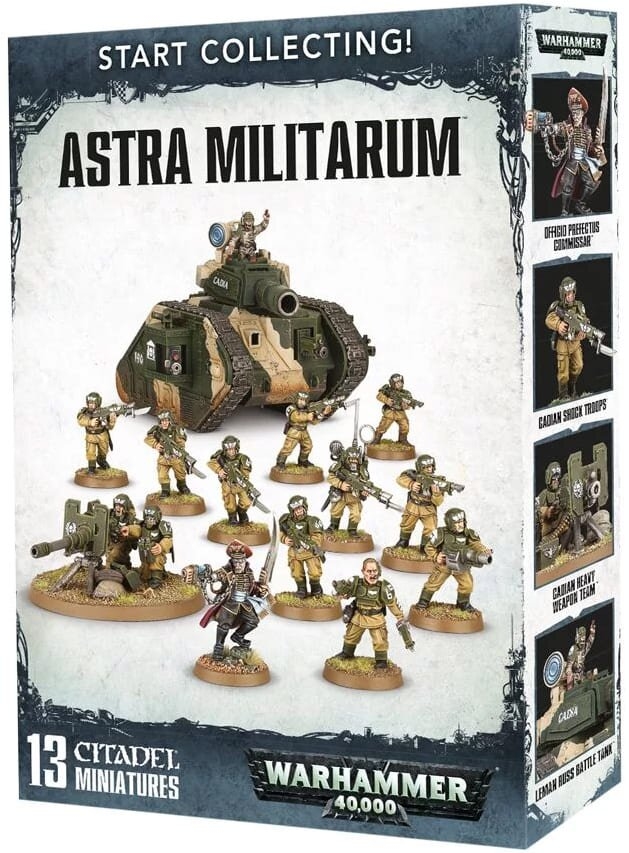 Start Collecting! Astra Militarum Warhammer 40000