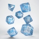 Набір кубиків Elvish Translucent & blue Dice Set (7)