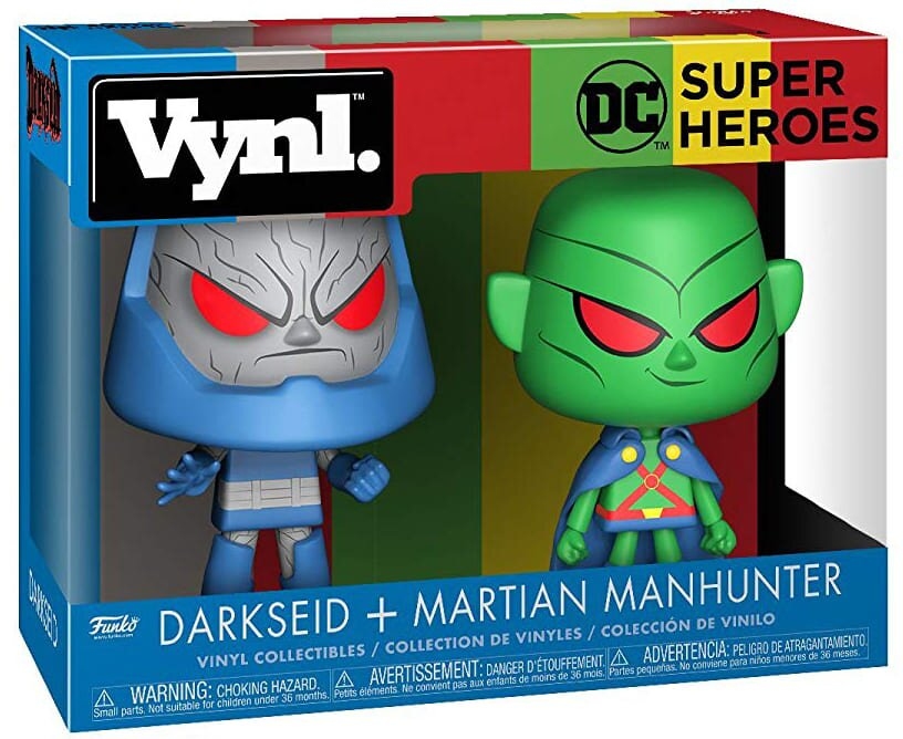 Дарксайд і Марсіанський Мисливець - Funko Vynl DC Super Heroes: DARKSEID + MARTIAN MANHUNTER